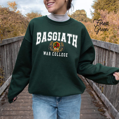 Basgiath War College Vintage Sweatshirt | Fourth Wing - Image 2