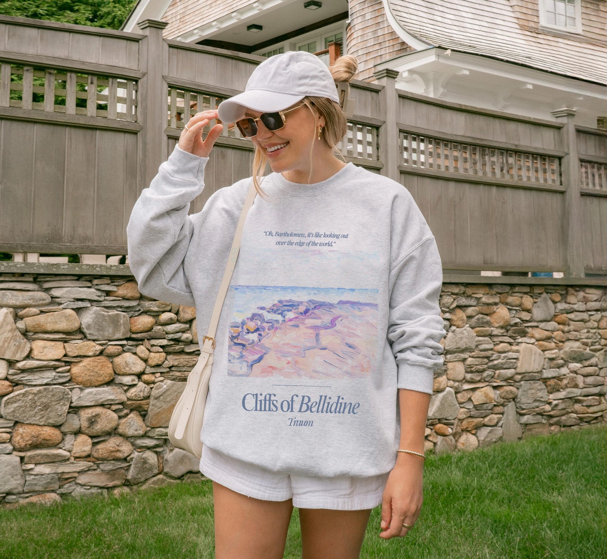 The Knight and the Moth Bartholomew Quote Sweatshirt - Image 4