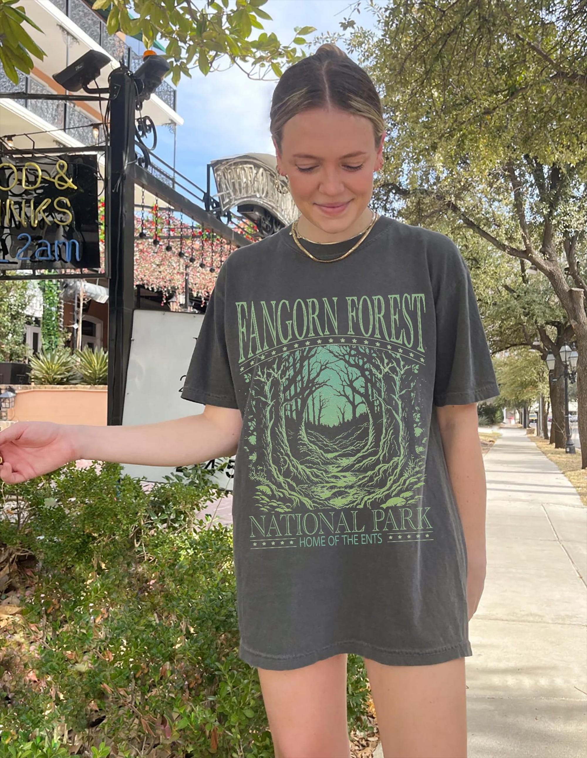 Middle-Earth Inspired Comfort Colors Tee | Unisex Fantasy Shirt - Image 3