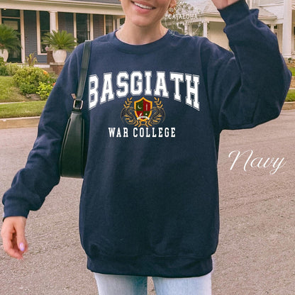 Basgiath War College Vintage Sweatshirt | Fourth Wing - Image 3