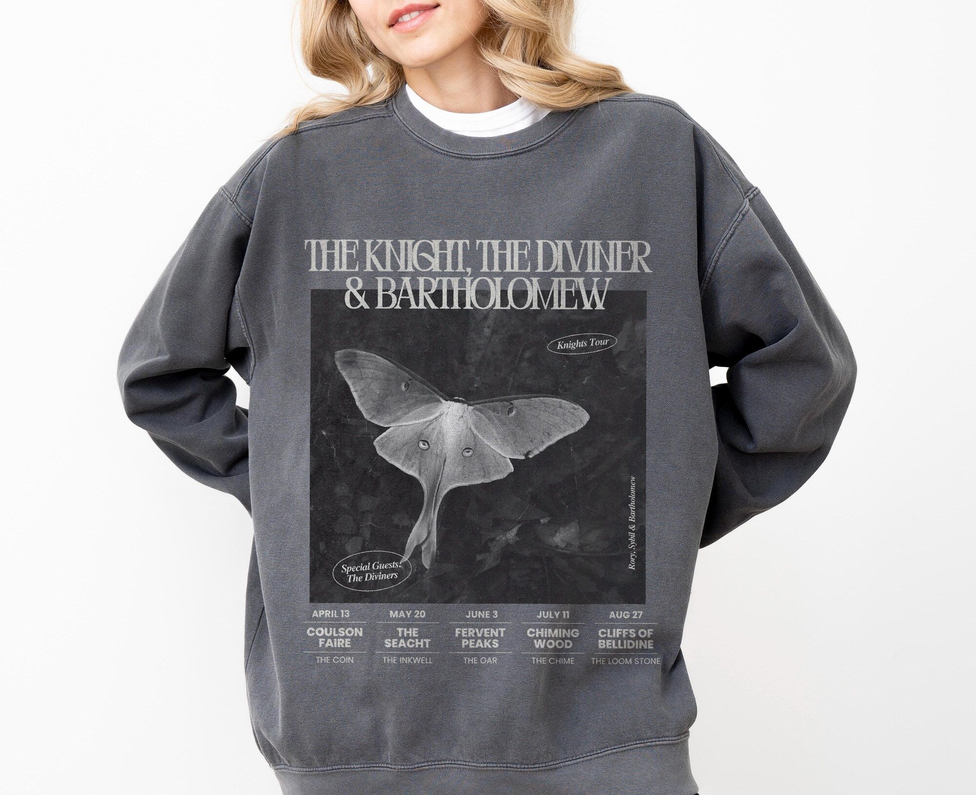 Bartholomew Sweatshirt – The Knight & the Moth (Licensed) - Image 2