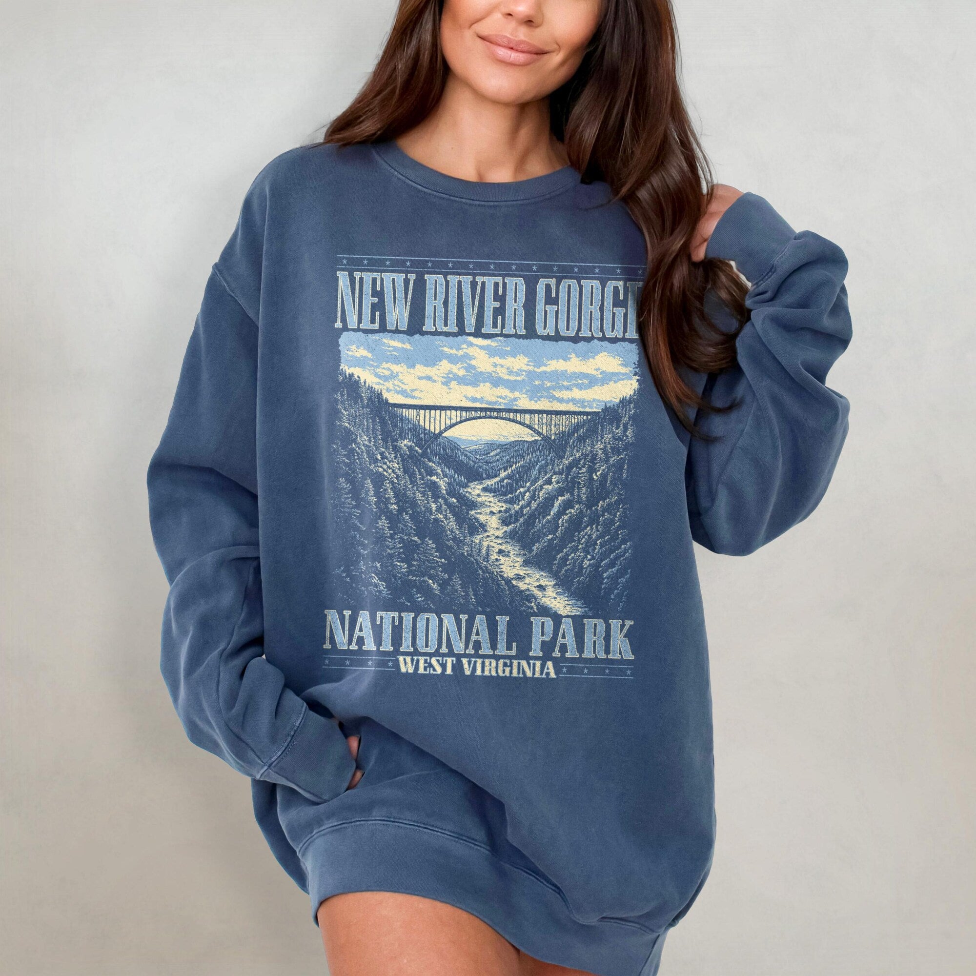 New River Gorge National Park Crewneck Sweatshirt