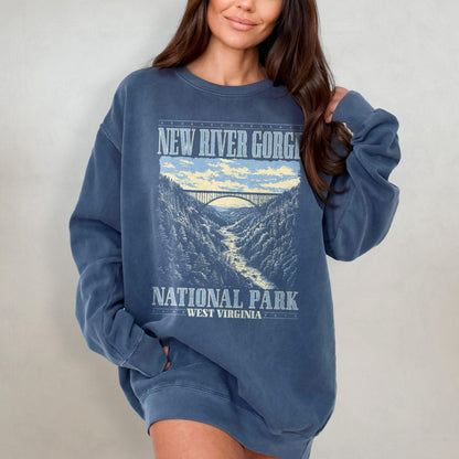 New River Gorge National Park Crewneck Sweatshirt