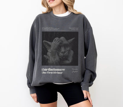 Bartholomew Quote Sweatshirt – The Knight & The Moth (Licensed) - Image 2