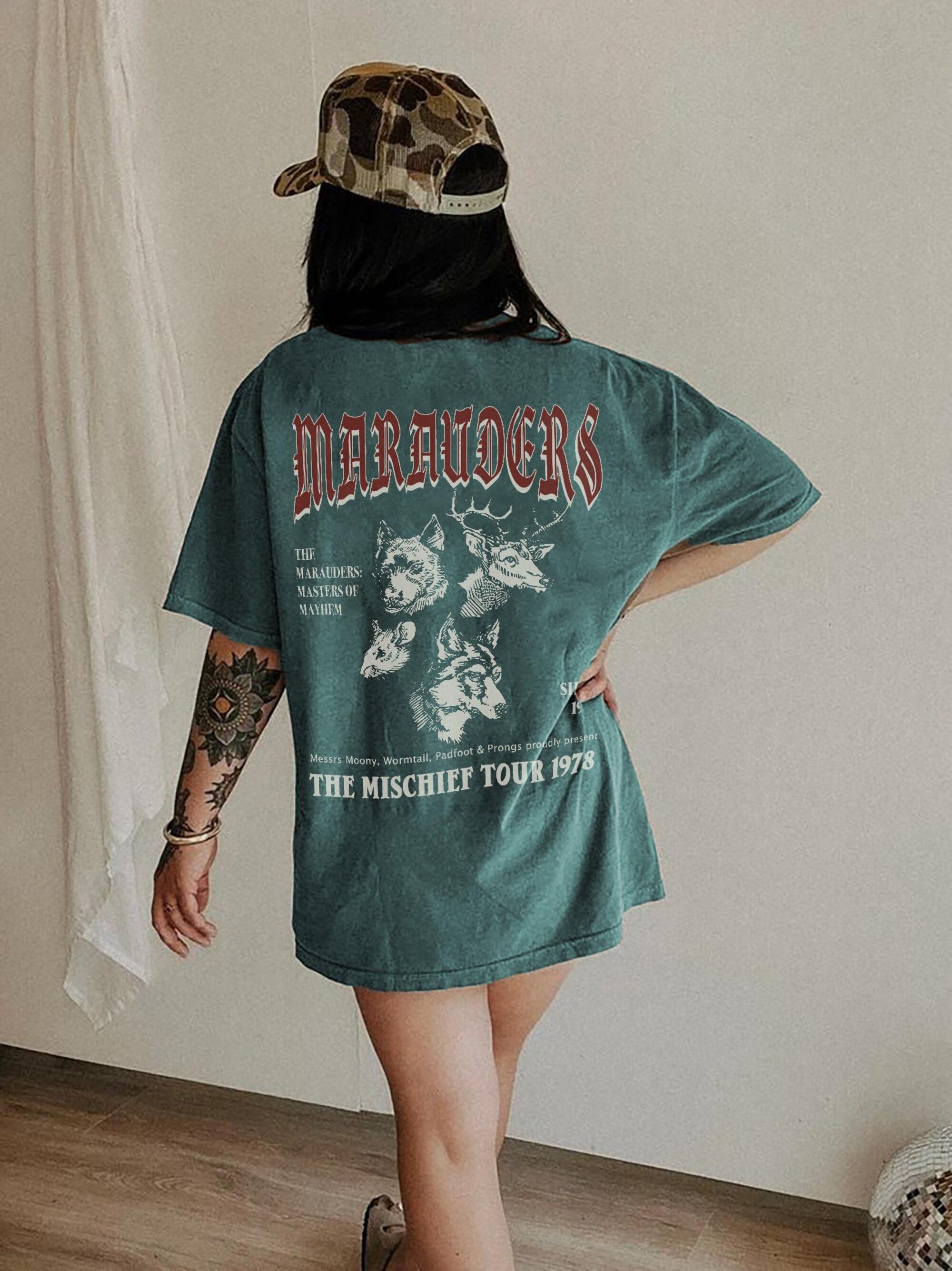 70s Wizard World Tour Graphic Tee | Garment-Dyed Comfort Shirt - Image 3