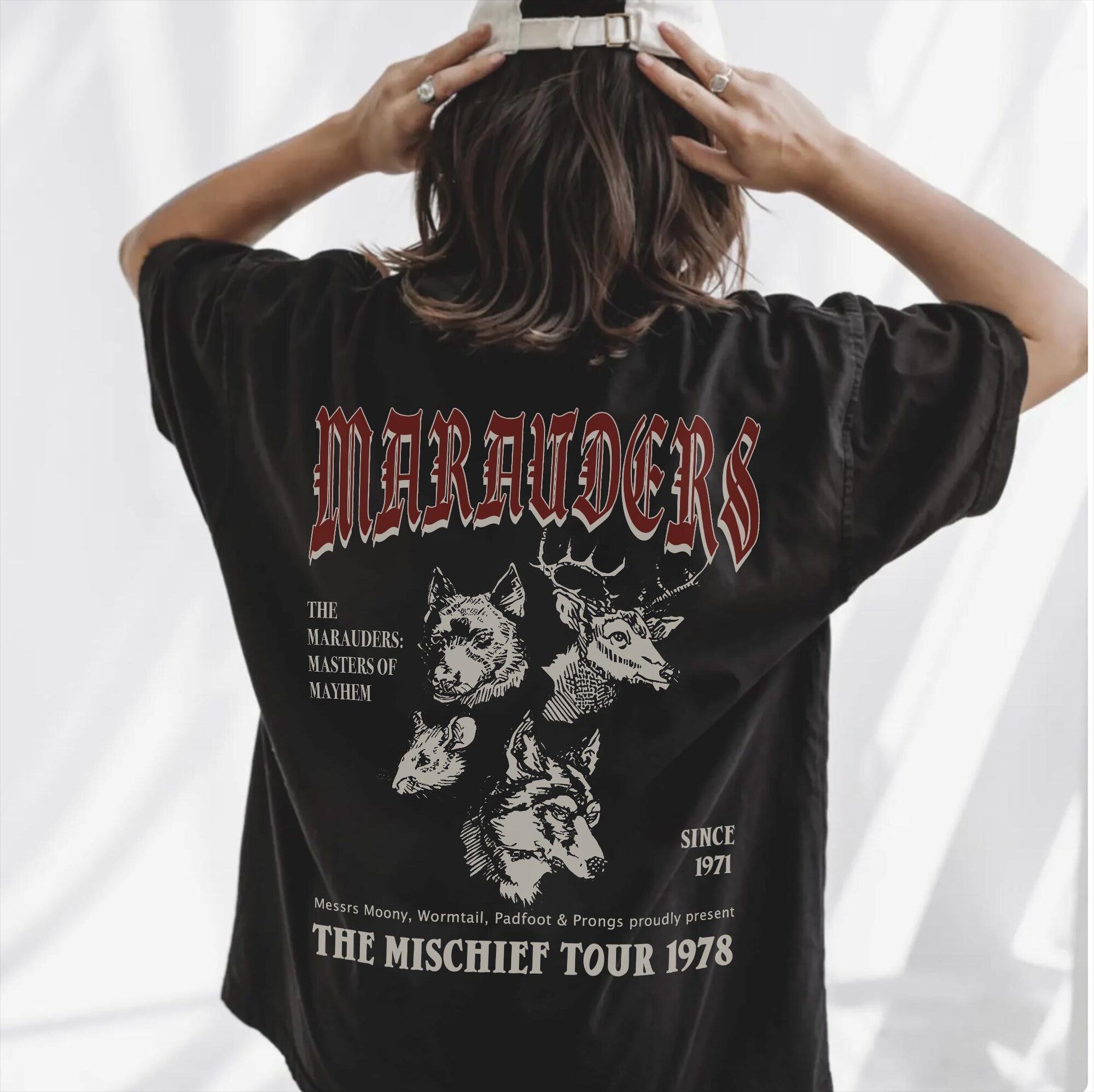 70s Wizard World Tour Graphic Tee | Garment-Dyed Comfort Shirt