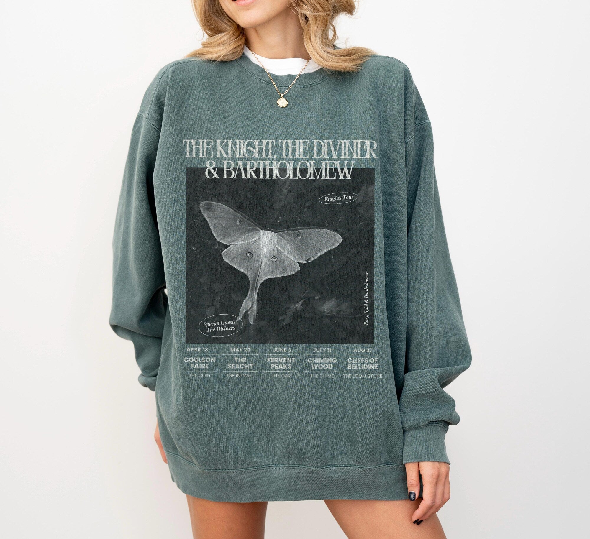 Bartholomew Sweatshirt – The Knight & the Moth (Licensed)