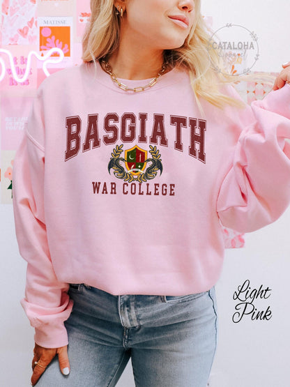 Basgiath War College Vintage Sweatshirt | Fourth Wing - Image 10