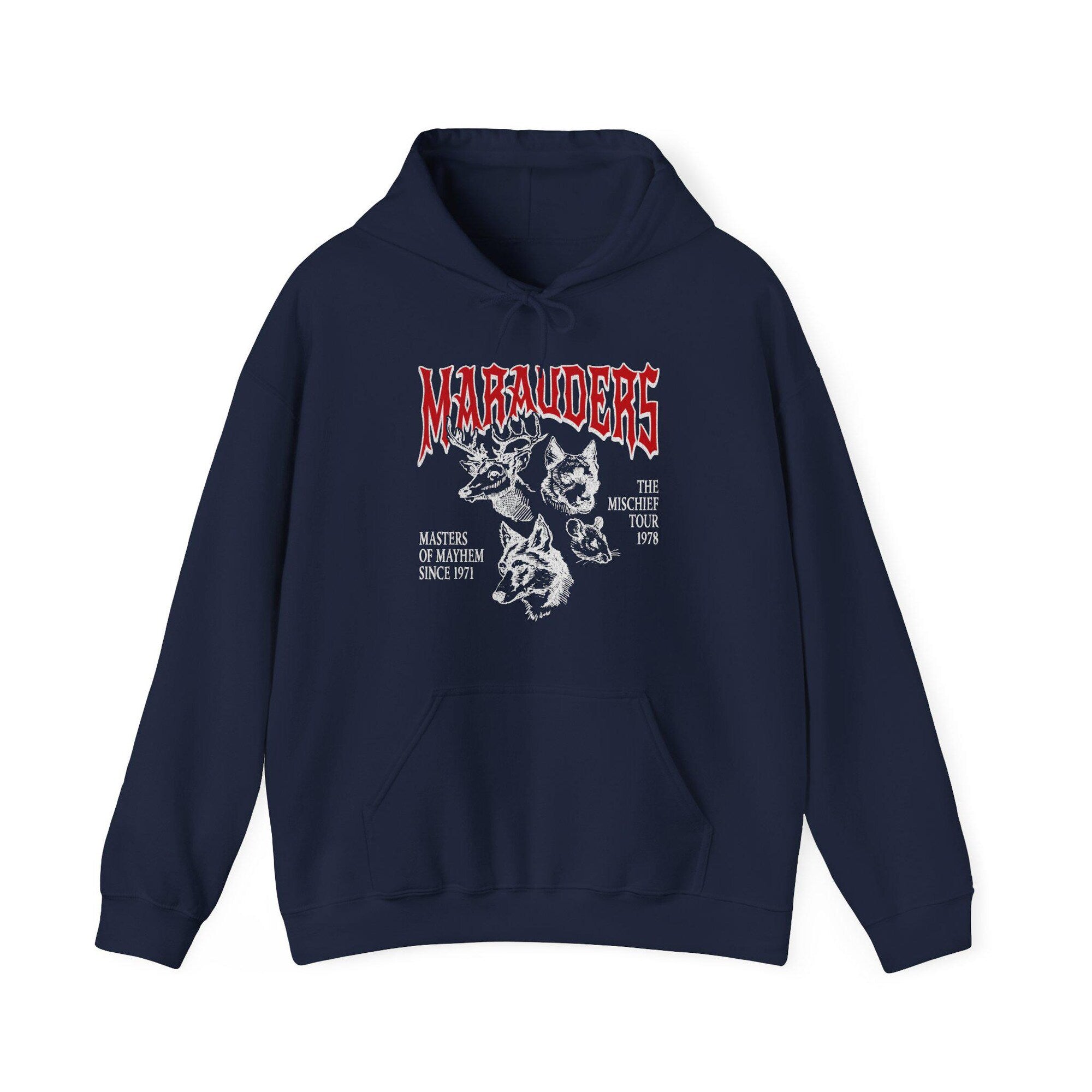 Retro Marauders World Tour Hoodie – 70s Wizard Aesthetic - Image 8