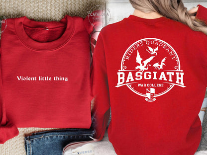 Basgiath War College Sweatshirt – Fourth Wing Inspired - Image 11