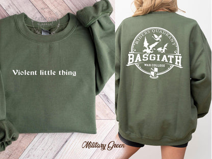 Basgiath War College Sweatshirt – Fourth Wing Inspired - Image 4