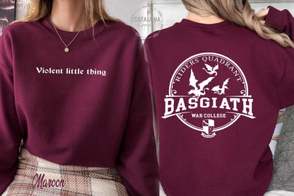 Basgiath War College Sweatshirt – Fourth Wing Inspired - Image 5