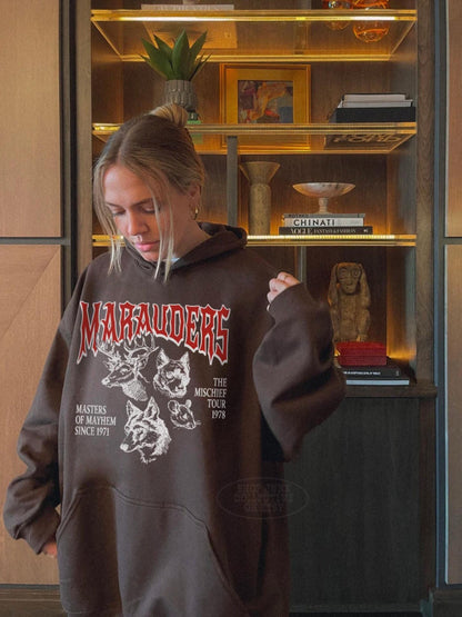 Retro Marauders World Tour Hoodie – 70s Wizard Aesthetic - Image 6