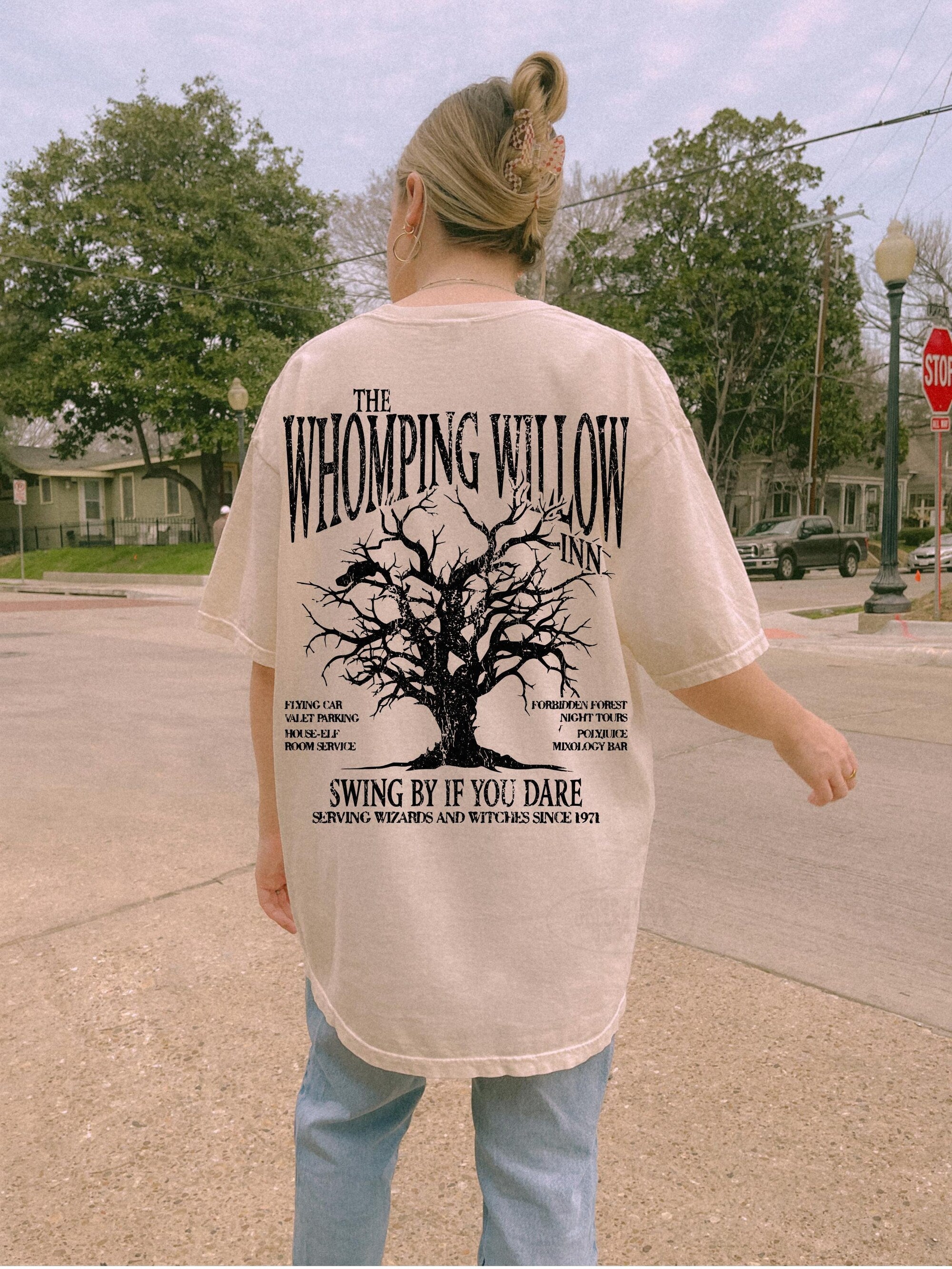 Whomping Willow Unisex Comfort Colors Tee – Vintage Wizard Vibe
