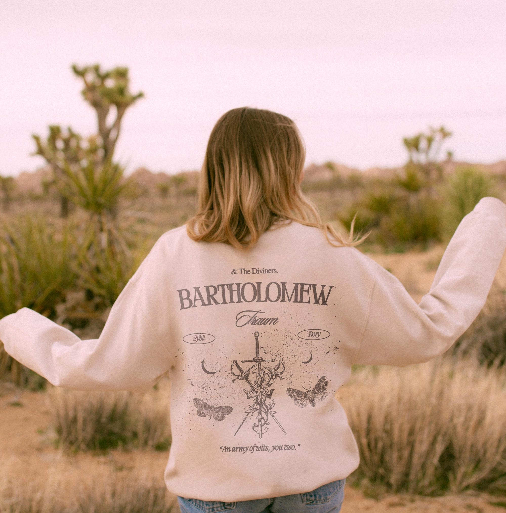 Knight & the Moth Bartholomew Crewneck Sweatshirt (Licensed) - Image 3