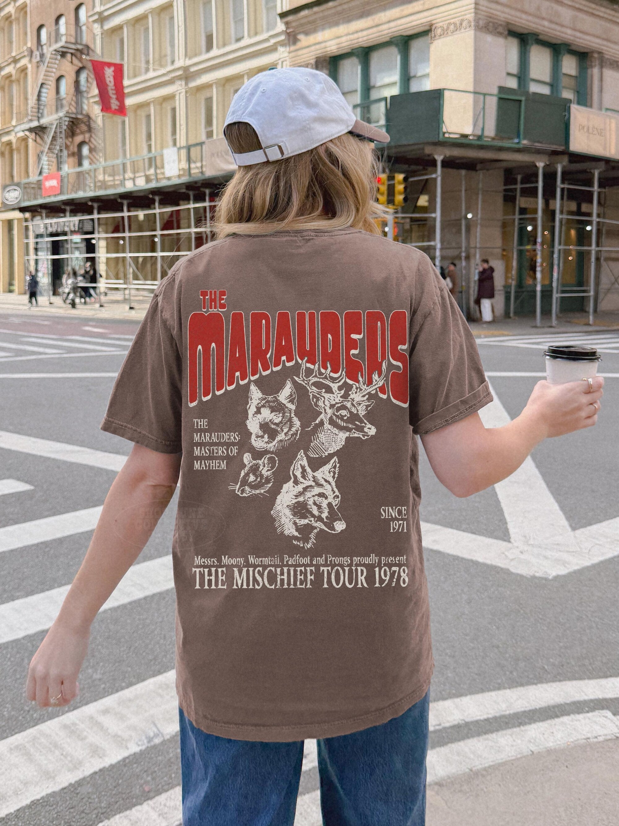 Marauders World Tour Vintage Tee (Comfort Colors® Unisex) - Image 3