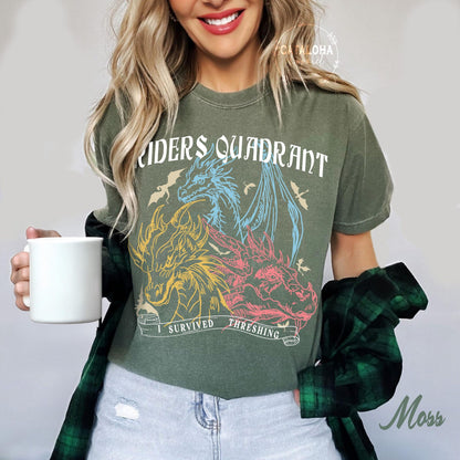 Riders Quadrant Fantasy Dragon Tee | Fourth Wing Inspired - Image 10