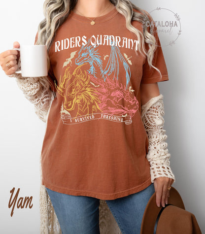 Riders Quadrant Fantasy Dragon Tee | Fourth Wing Inspired - Image 16