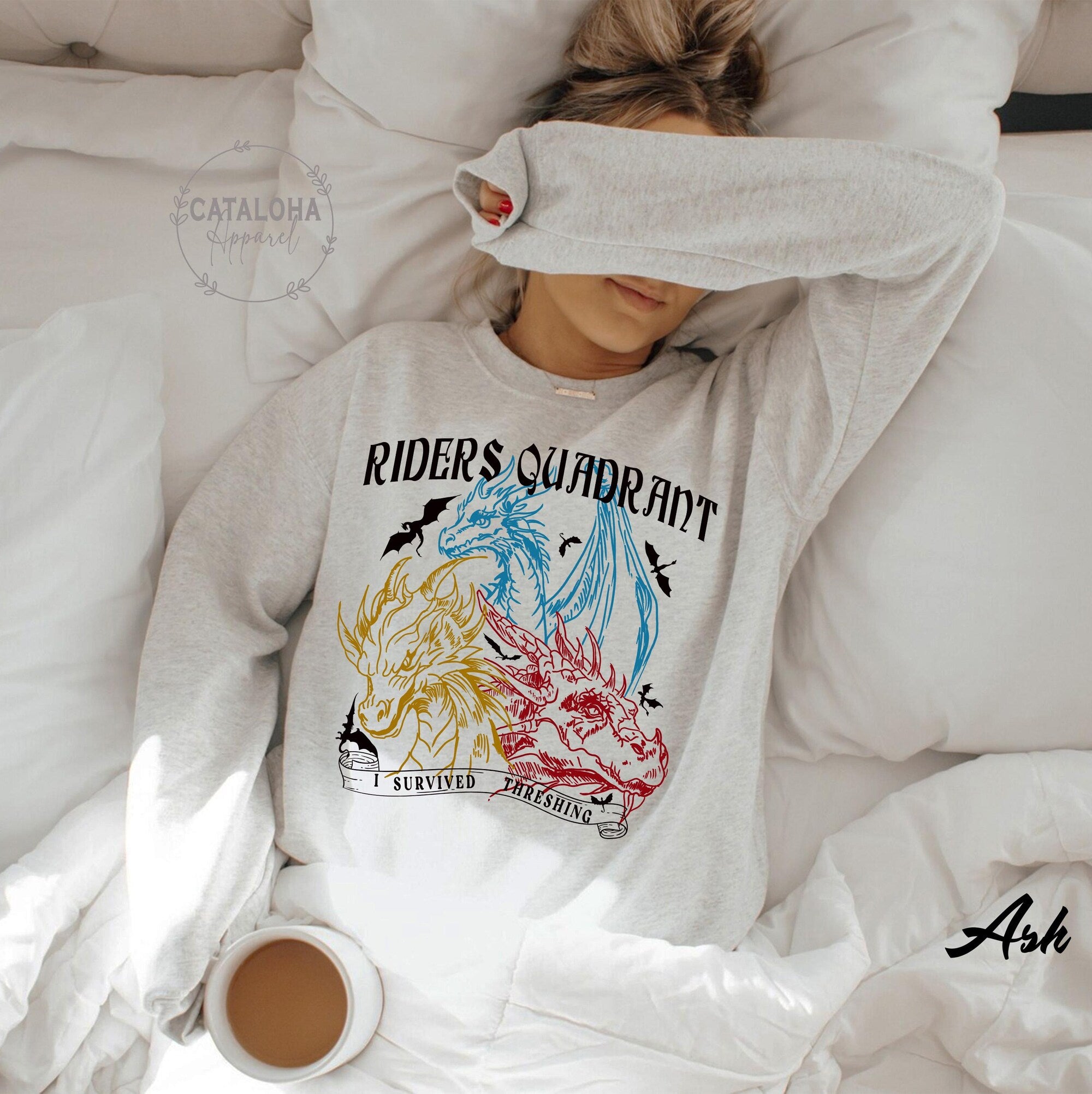 Fourth Wing Riders Quadrant Crewneck Sweatshirt