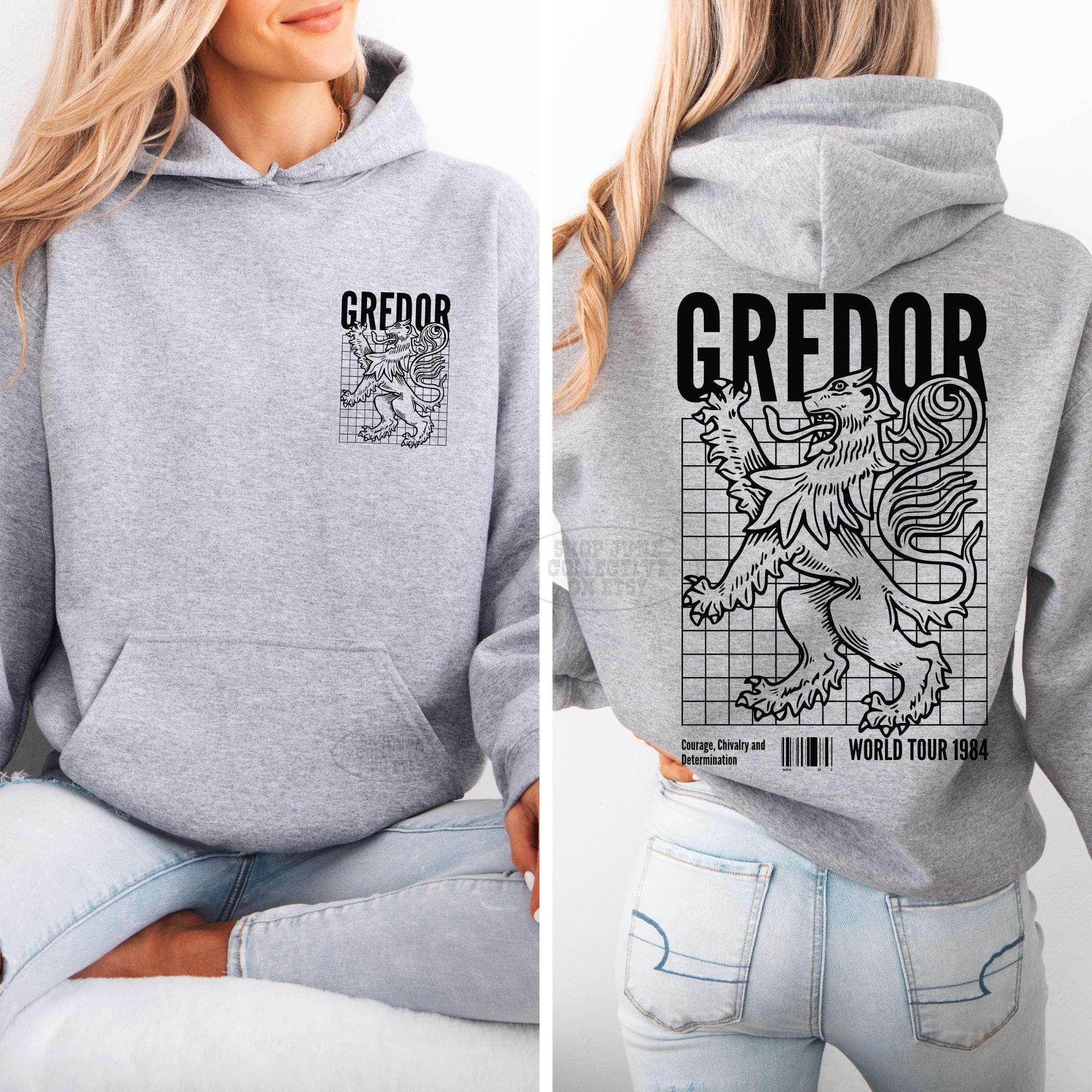 Red House Wizard School Hoodie – Bravery House Sweatshirt - Image 2