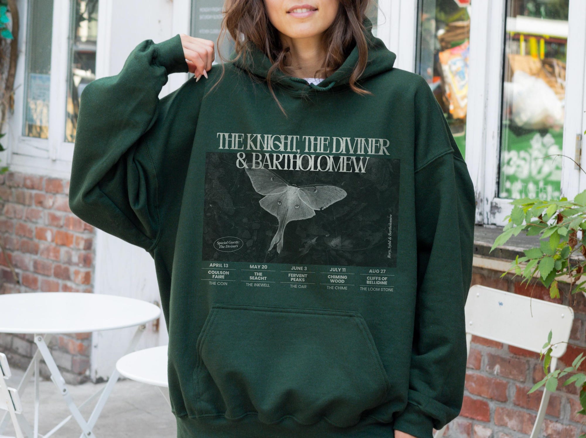 Bartholomew Hoodie – The Knight & the Moth (Licensed) - Image 3