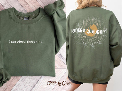 Basgiath War College Riders Quadrant Crewneck Sweatshirt - Image 10