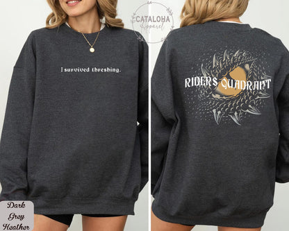 Basgiath War College Riders Quadrant Crewneck Sweatshirt - Image 8