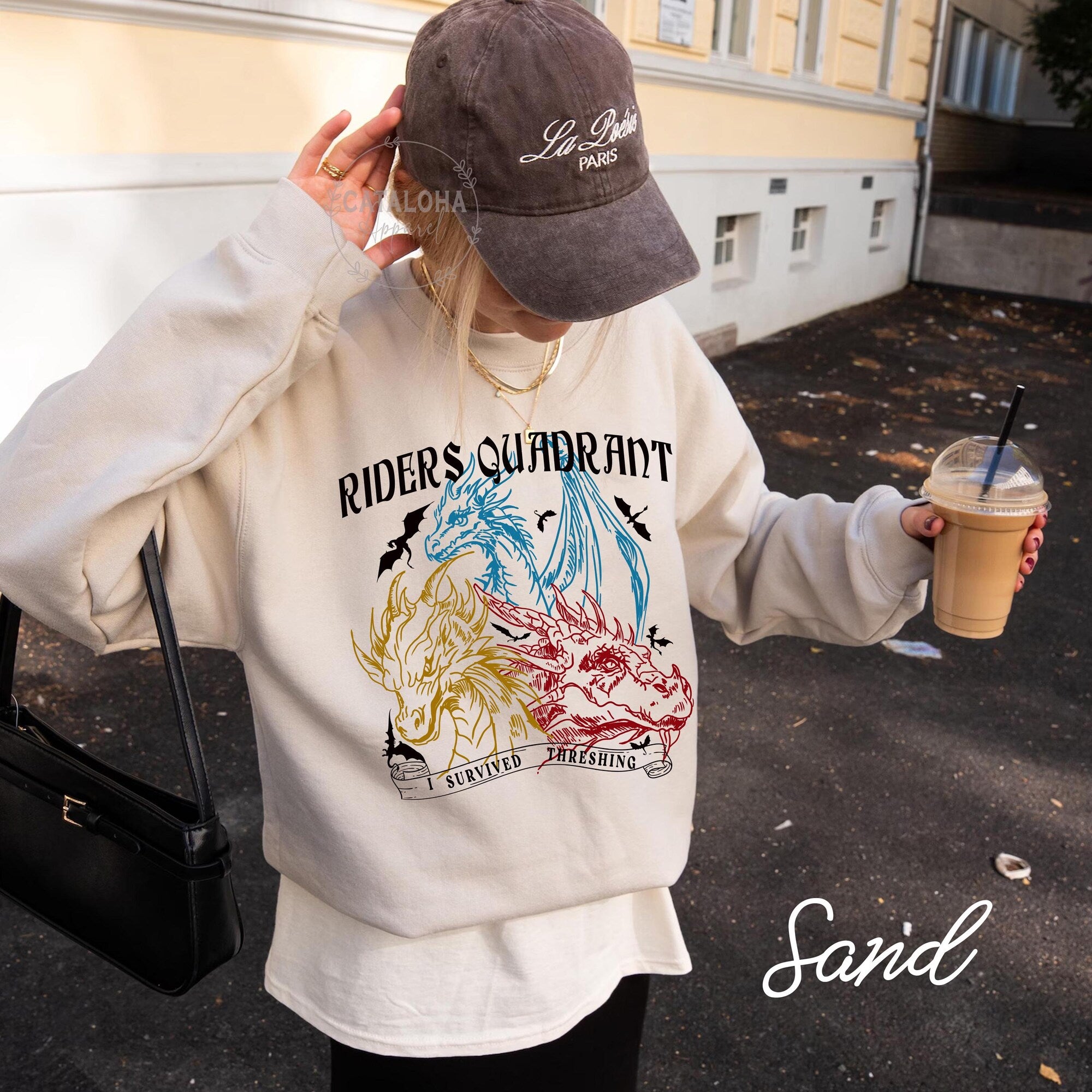 Fourth Wing Riders Quadrant Crewneck Sweatshirt - Image 6