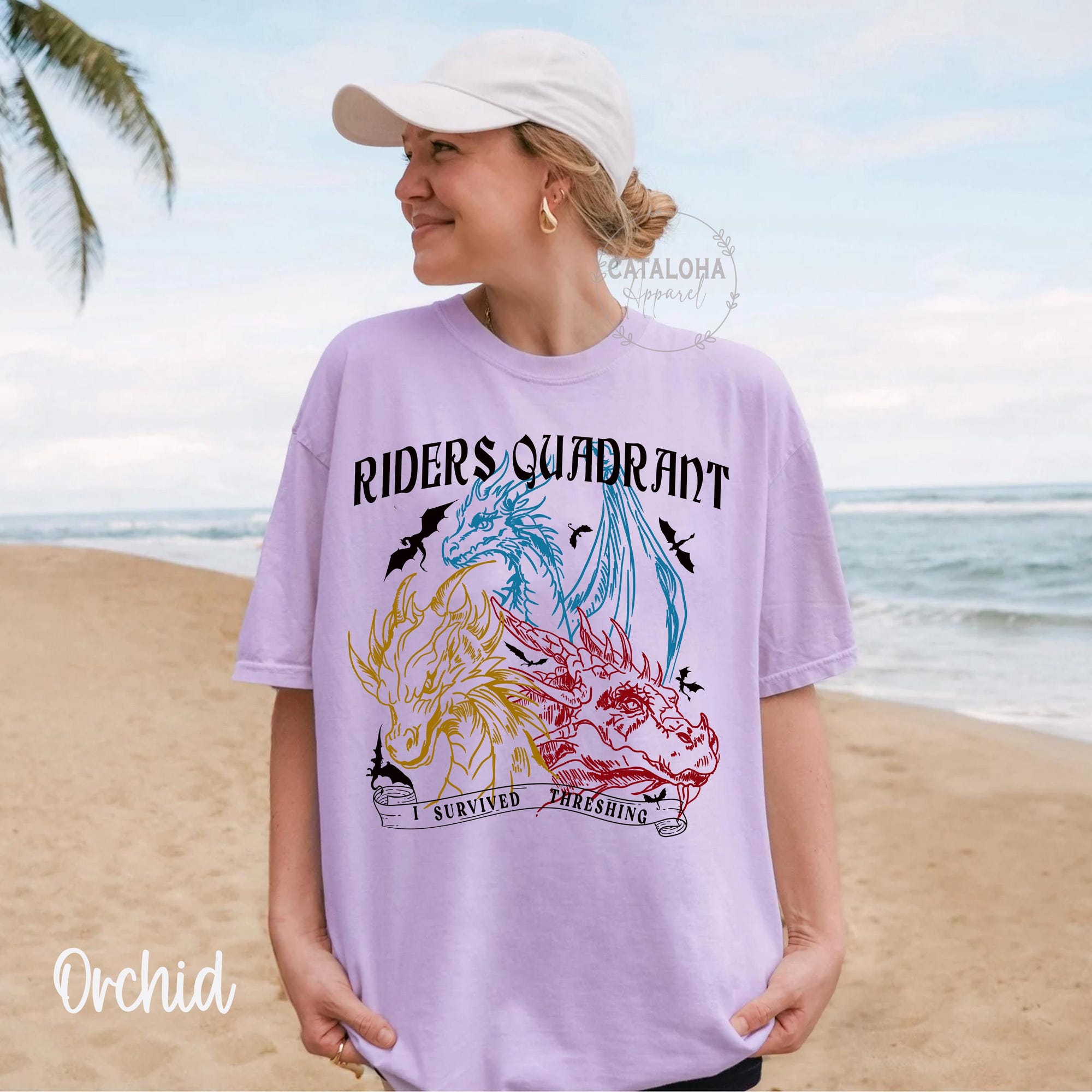 Riders Quadrant Fantasy Dragon Tee | Fourth Wing Inspired - Image 11