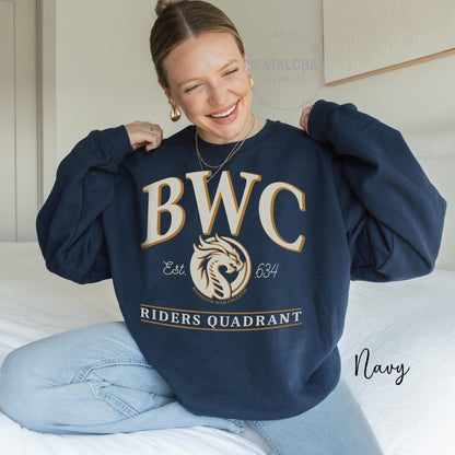 Basgiath War College Crewneck Sweatshirt | Riders Quadrant - Image 6