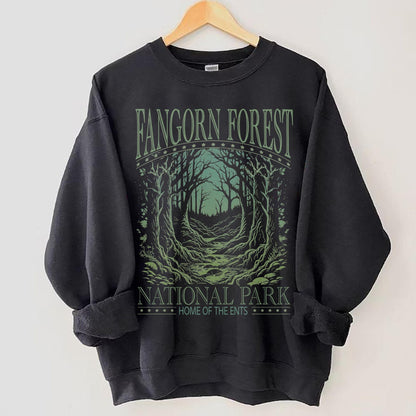Middle Earth Inspired Unisex Sweatshirt | Cozy Fantasy Reader Gift - Image 3