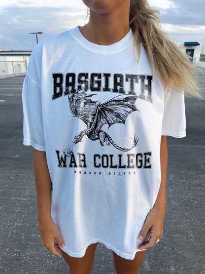 Basgiath War College Dragon Rider Tee (Fourth Wing Inspired)