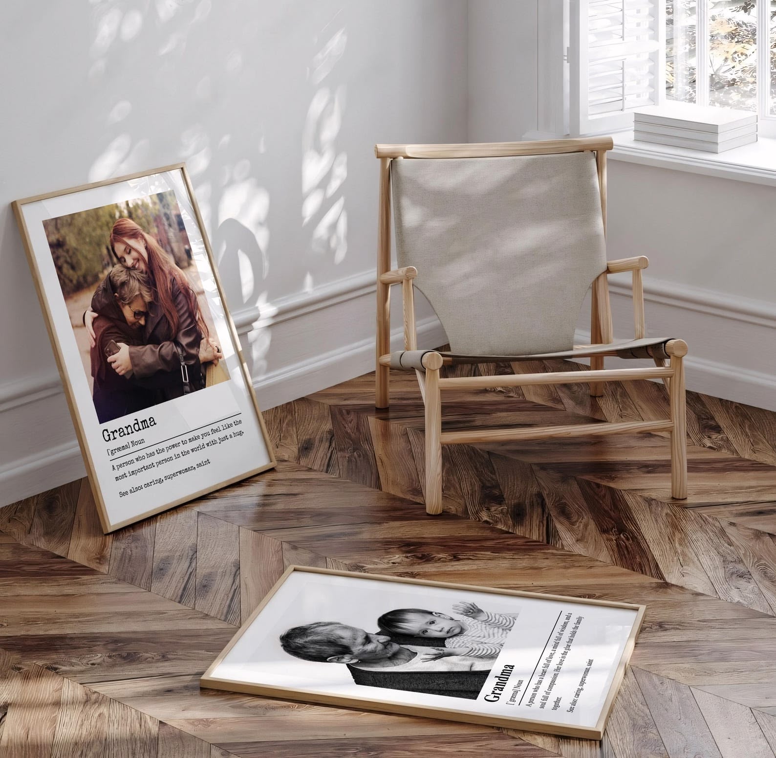 Grandma Definition Photo Poster - Personalized Gift from Grandkids