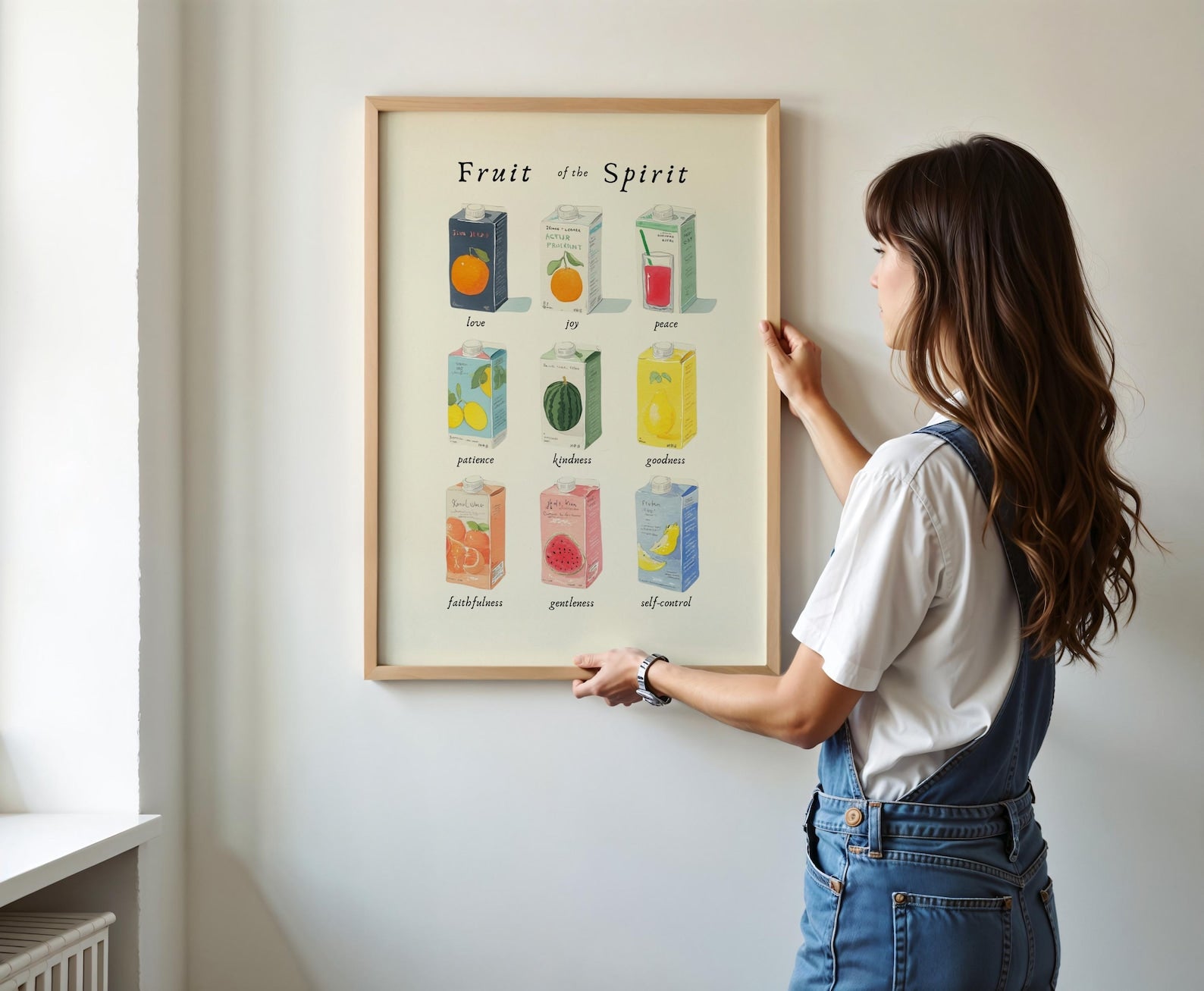 Fruit of the Spirit Poster - Juice Box Christian Wall Art
