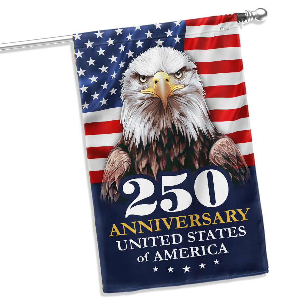 Flagwix American Flag - 250 Anniversary 1776 2026 United States Of America Patriotic Eagle