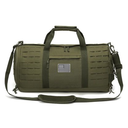 40L Tactical Duffle Bag for Men - Hiking Travel Carry-On Weekender Bag