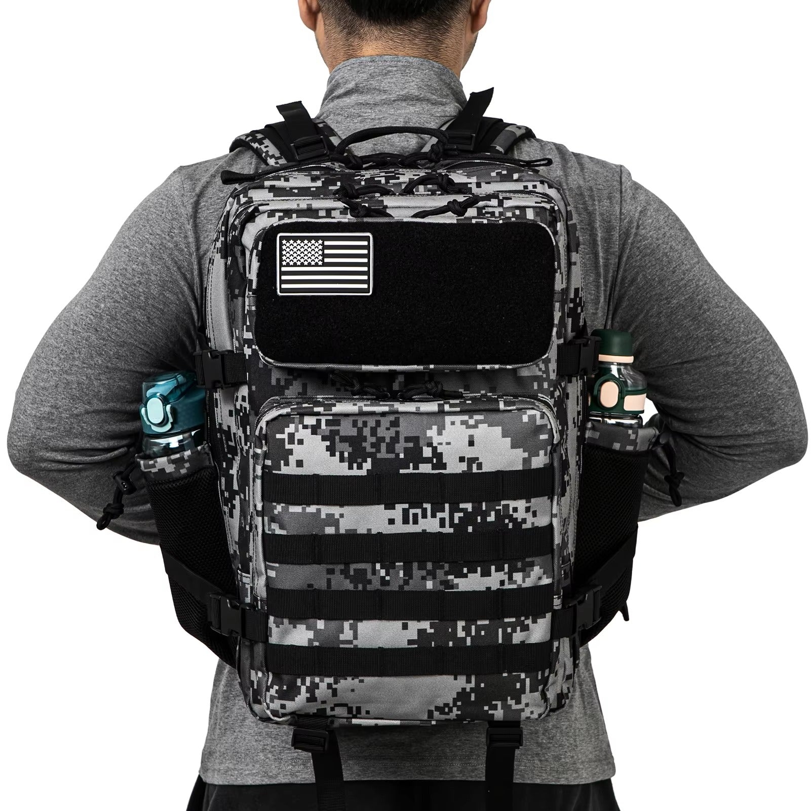 45L Tactical Backpack - Digital Camo