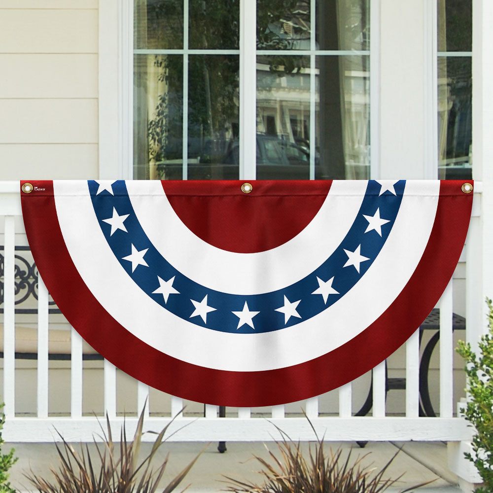 American Flag - Stars And Stripes Fan Flag