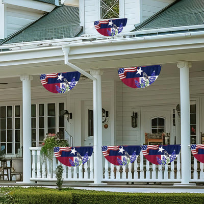 Texas with Northern Mockingbird And Bluebonnet, Texas Non-Pleated Fan Flag